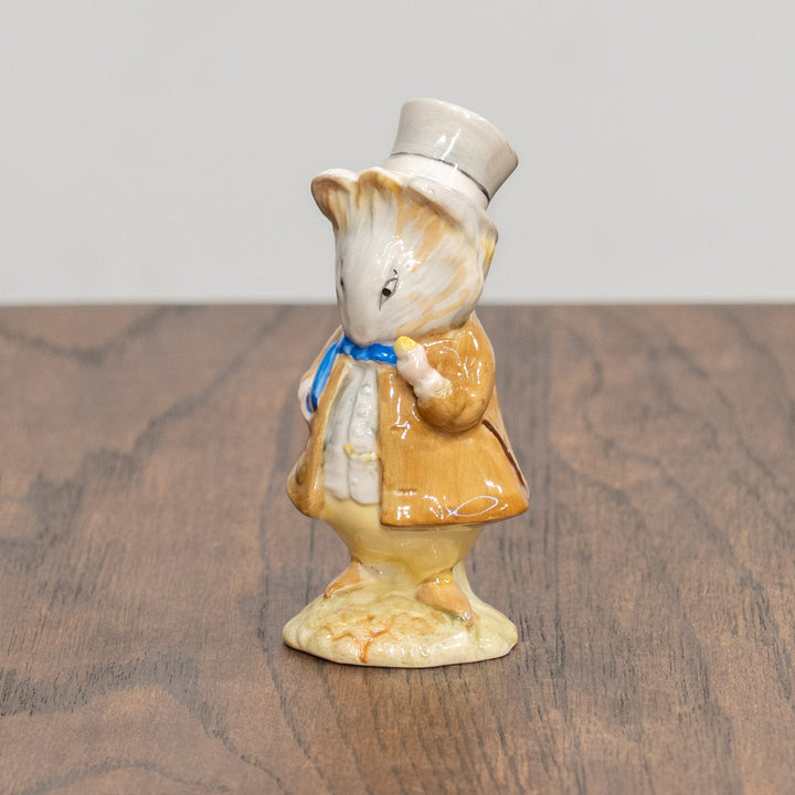 【BESWICK ベスウィック】おしゃれなてんじくねずみ ビアトリクス・ポター フィギュリン /25L
