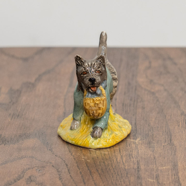 【BESWICK ベスウィック】だいくのジョンさん ROYAL ALBERTスタンプ ビアトリクス・ポター フィギュリン /25L