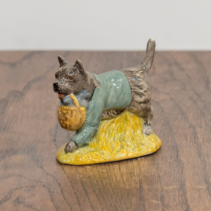 【BESWICK ベスウィック】だいくのジョンさん ROYAL ALBERTスタンプ ビアトリクス・ポター フィギュリン /25L