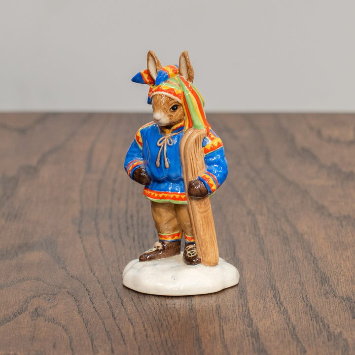 【ROYAL DOULTON ロイヤルドルトン Bunnykins バニキンズ】ウィンター・ラップランド 2004年限定レアモデル フィギュリン /25L