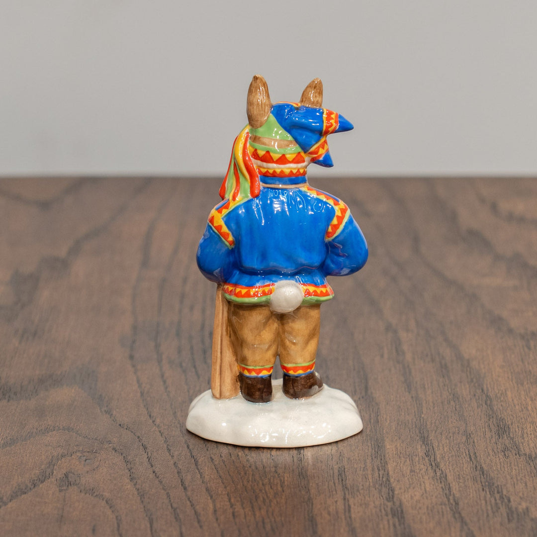 【ROYAL DOULTON ロイヤルドルトン Bunnykins バニキンズ】ウィンター・ラップランド 2004年限定レアモデル フィギュリン /25L
