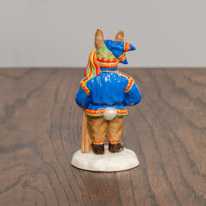 【ROYAL DOULTON ロイヤルドルトン Bunnykins バニキンズ】ウィンター・ラップランド 2004年限定レアモデル フィギュリン /25L