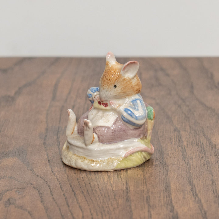 【ROYAL DOULTON ロイヤルドルトン】のばらの村のものがたり ひなげしさん フィギュリン /25L