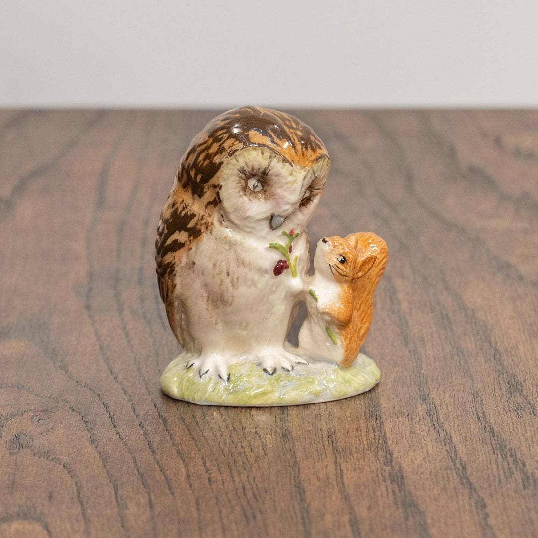 【BESWICK ベスウィック】ブラウンじいさま ROYAL ALBERTスタンプ ビアトリクス・ポター フィギュリン /25L