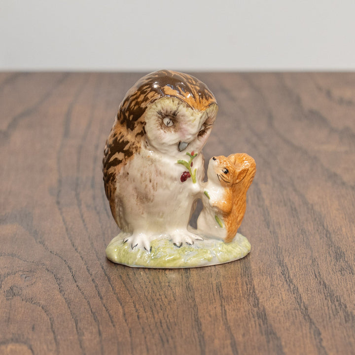 【BESWICK ベスウィック】ブラウンじいさま ROYAL ALBERTスタンプ ビアトリクス・ポター フィギュリン /25L