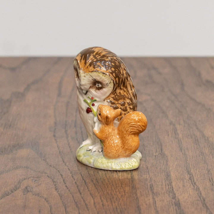 【BESWICK ベスウィック】ブラウンじいさま ROYAL ALBERTスタンプ ビアトリクス・ポター フィギュリン /25L