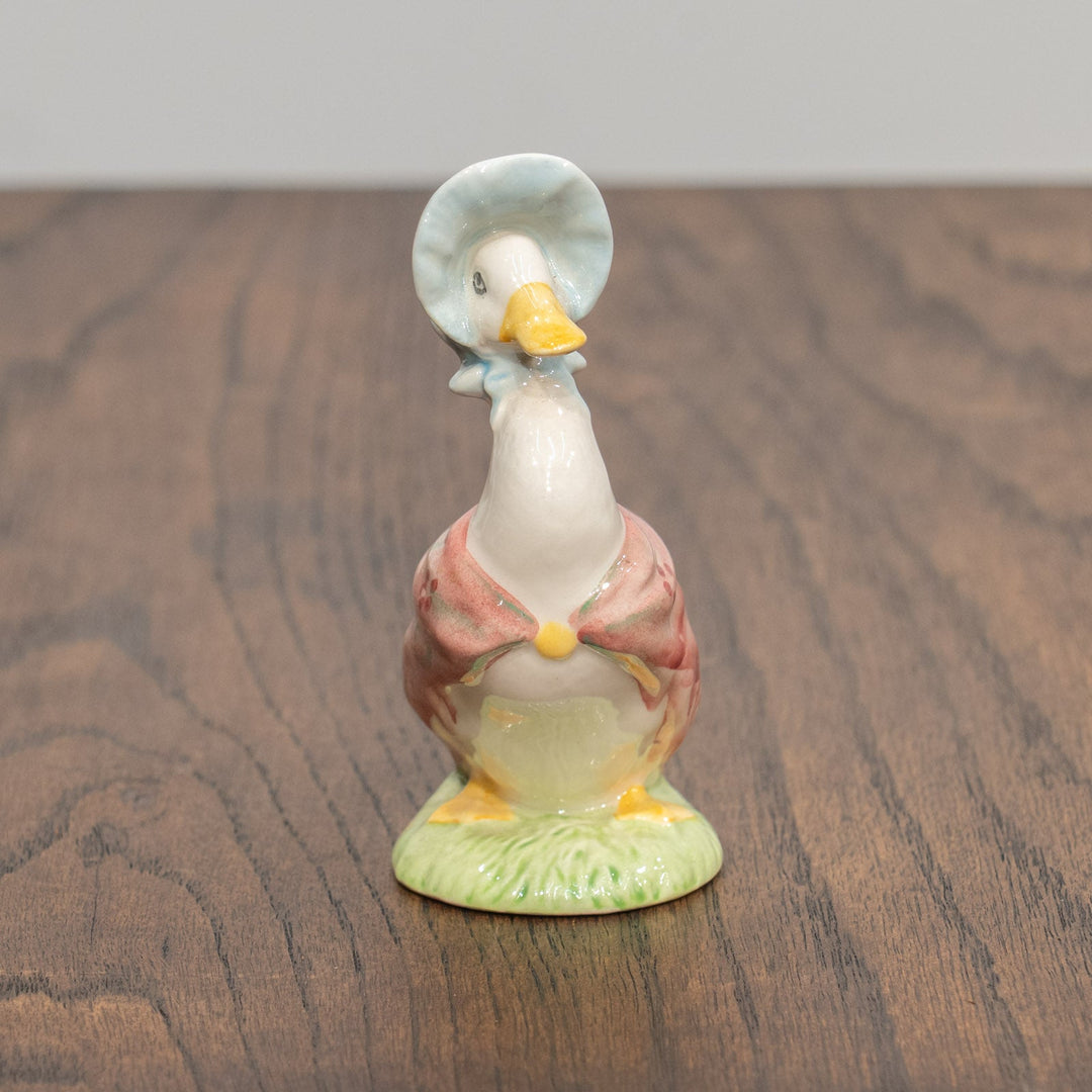 【BESWICK ベスウィック】あひるのジマイマ ROYAL ALBERTスタンプ フィギュリン /25L