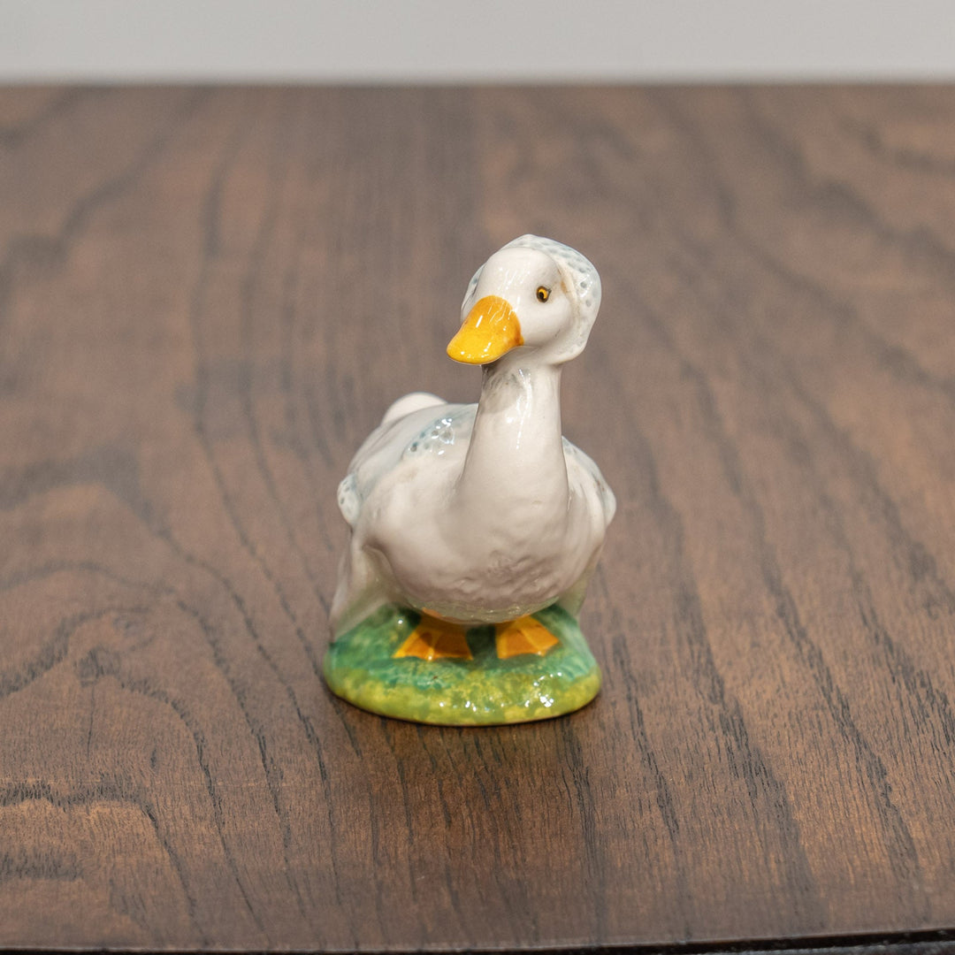 【BESWICK ベスウィック】あひるのレベッカ ROYAL ALBERTスタンプ フィギュリン /25L