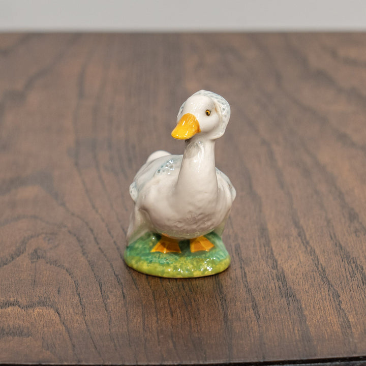 【BESWICK ベスウィック】あひるのレベッカ ROYAL ALBERTスタンプ フィギュリン /25L