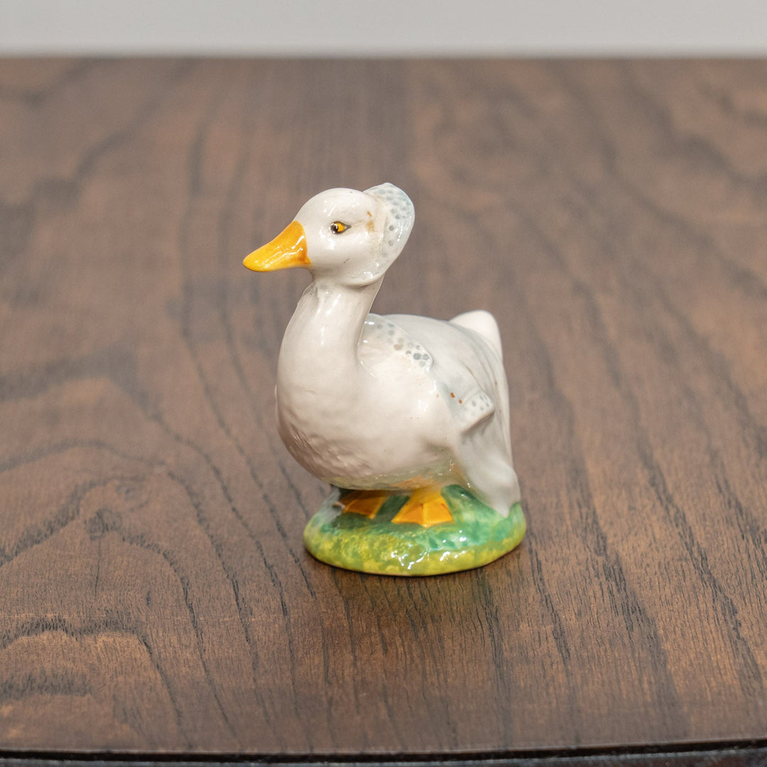 【BESWICK ベスウィック】あひるのレベッカ ROYAL ALBERTスタンプ フィギュリン /25L