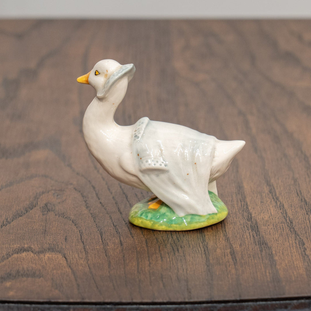 【BESWICK ベスウィック】あひるのレベッカ ROYAL ALBERTスタンプ フィギュリン /25L