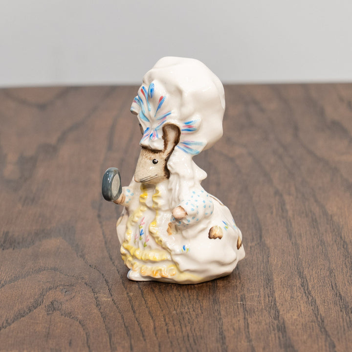【BESWICK ベスウィック】グロースターの仕たて屋レディ・マウス ROYAL ALBERTスタンプ フィギュリン /25L