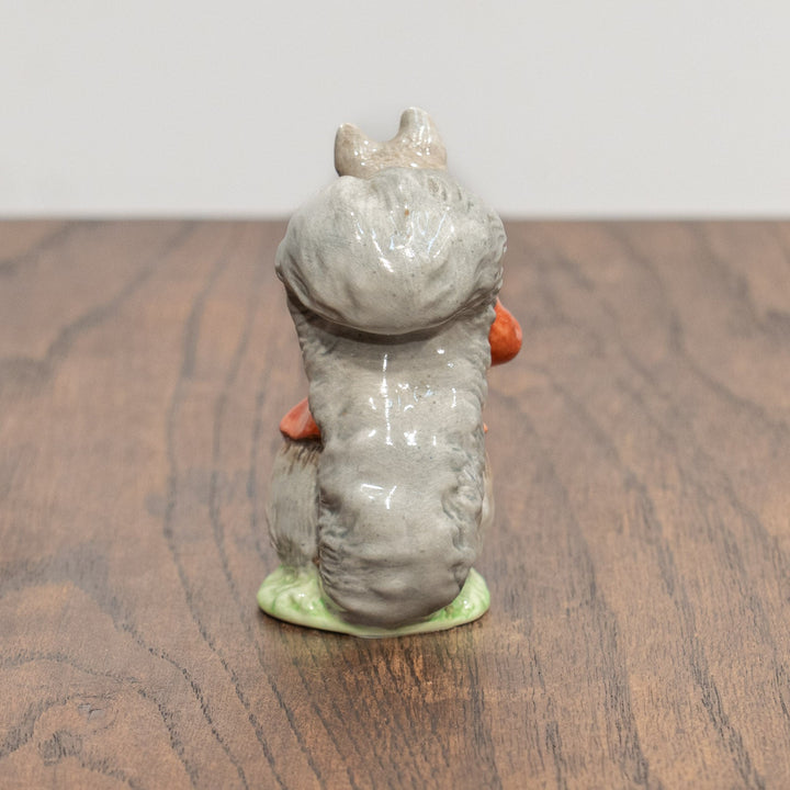 【BESWICK ベスウィック】リスのカルアシ・チミー 赤いジャケットパターン フィギュリン /25L
