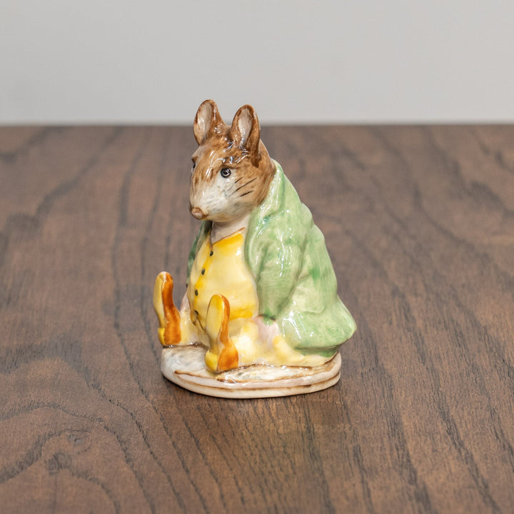 【BESWICK ベスウィック】ひげのサムエル ライトグリーンジャケットパターン フィギュリン /25L