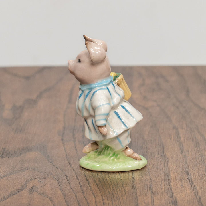 【BESWICK ベスウィック】こぶたのロビンソン ストライプパターン レアモデル フィギュリン /25L