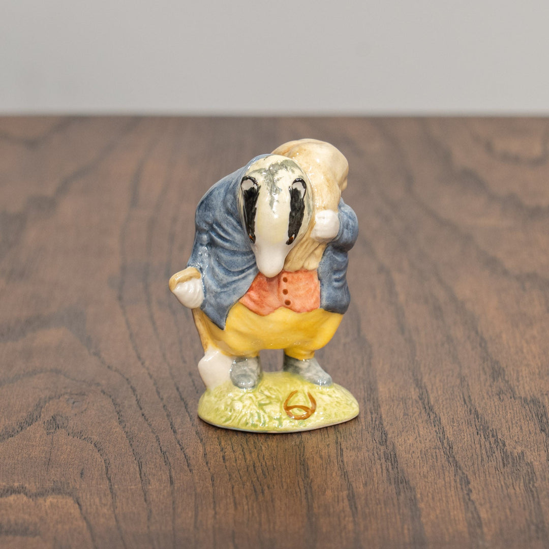 【BESWICK ベスウィック】アナグマのトミー フィギュリン /25L
