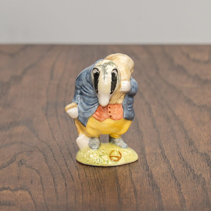 【BESWICK ベスウィック】アナグマのトミー フィギュリン /25L