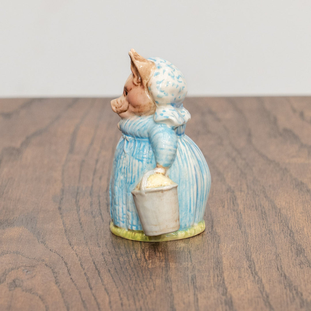 【BESWICK ベスウィック】こぶたのペティトーおばさん レアモデル フィギュリン /25L