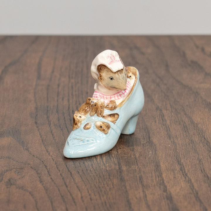 【BESWICK ベスウィック】靴の中に住んでいたねずみのおばあさん フィギュリン /25L-A