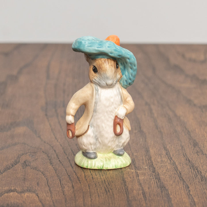 【BESWICK ベスウィック】うさぎのベンジャミンバニー 青い帽子パターン フィギュリン /25L