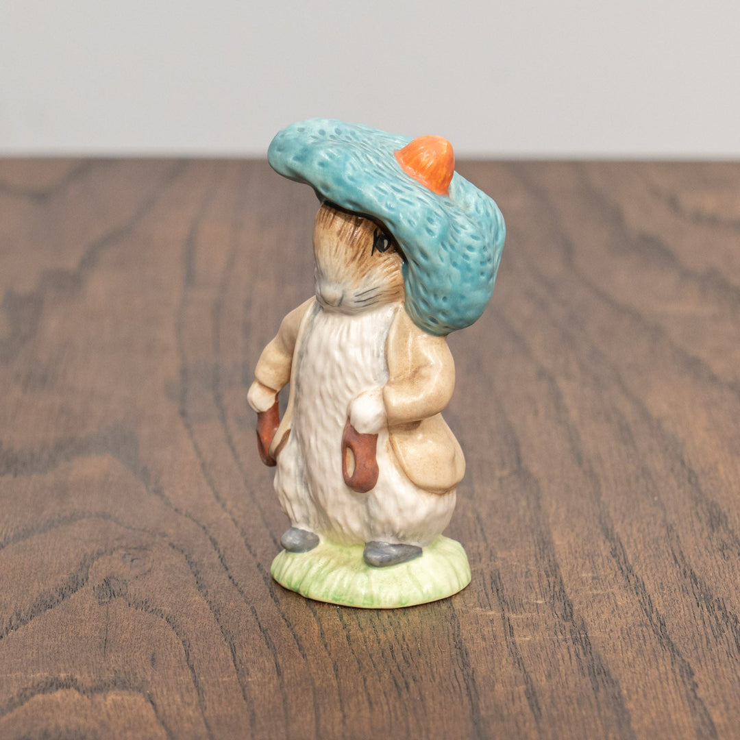 【BESWICK ベスウィック】うさぎのベンジャミンバニー 青い帽子パターン フィギュリン /25L