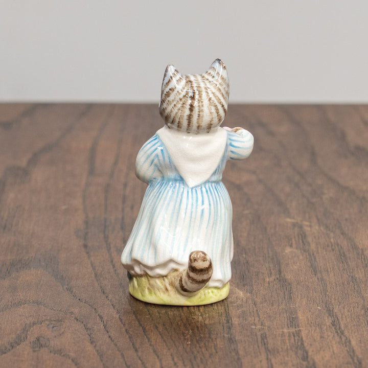 【BESWICK ベスウィック】こねこのタビタ・トウィッチット 金文字スタンプ フィギュリン /25L