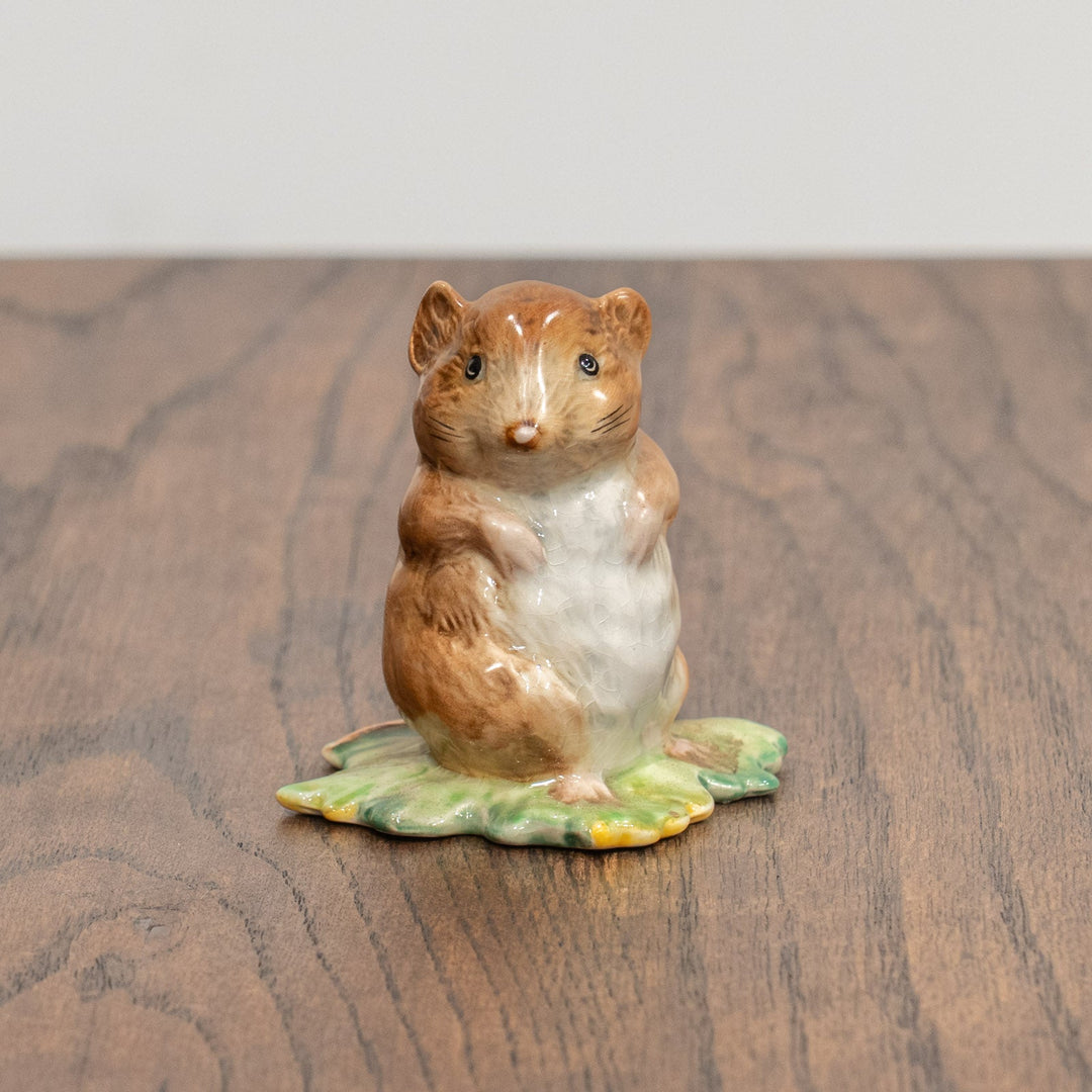 【BESWICK ベスウィック】まちねずみチミー・ウィリー 金文字スタンプ フィギュリン /25L