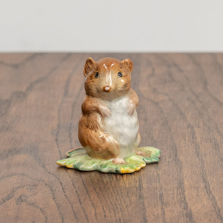 【BESWICK ベスウィック】まちねずみチミー・ウィリー 金文字スタンプ フィギュリン /25L