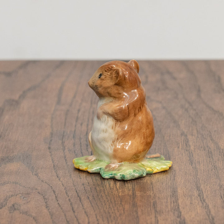 【BESWICK ベスウィック】まちねずみチミー・ウィリー 金文字スタンプ フィギュリン /25L