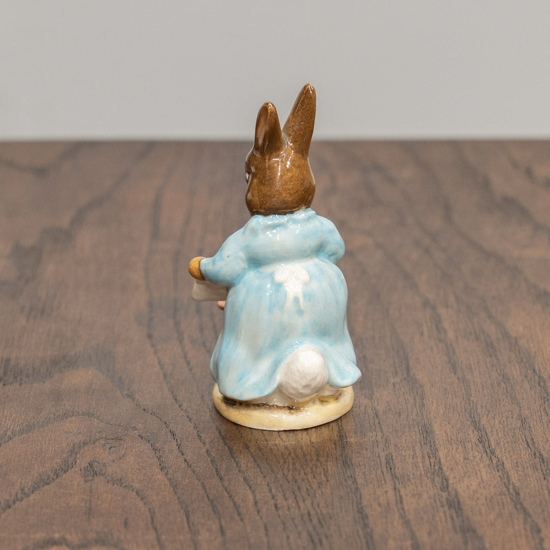 【BESWICK ベスウィック】うさぎのセシリ・パセリ 下向きパターン レアモデル フィギュリン /25L