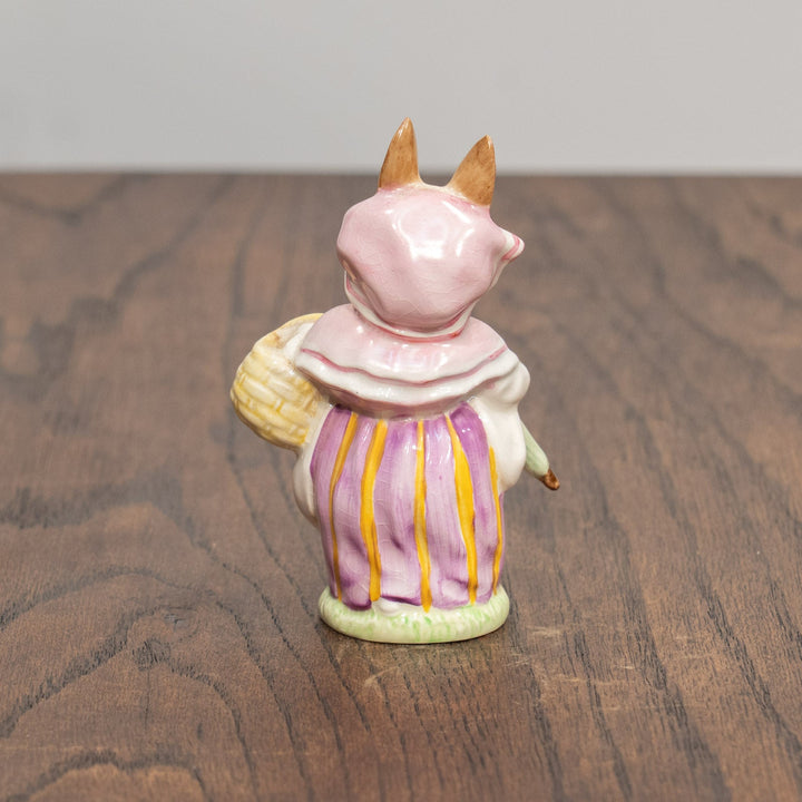 【BESWICK ベスウィック】ミセスラビット 金文字スタンプ フィギュリン /25L