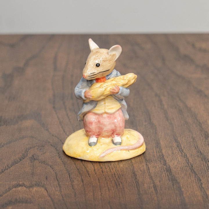 【BESWICK ベスウィック】トウモロコシを食べるまちねずみジョニー フィギュリン /25L