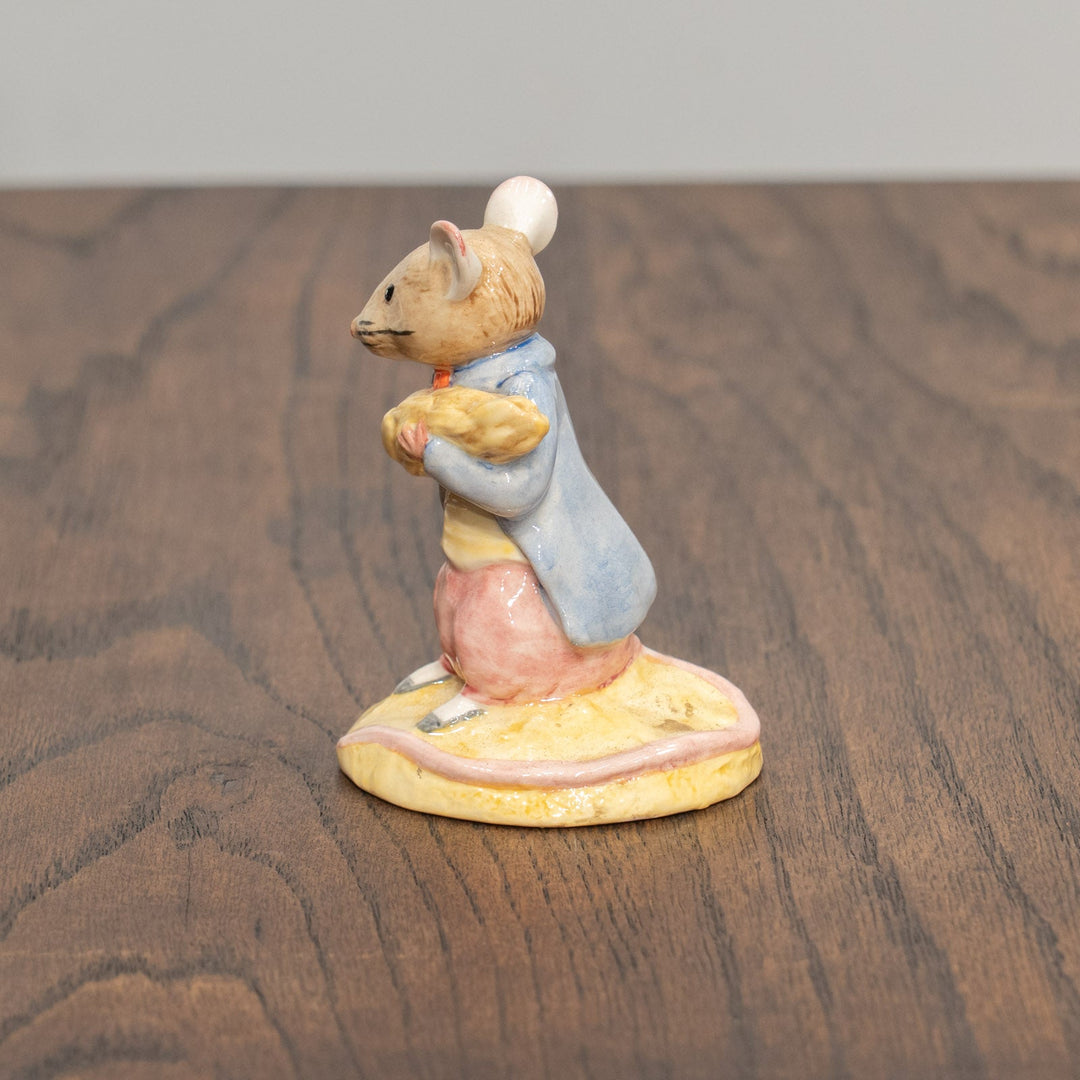 【BESWICK ベスウィック】トウモロコシを食べるまちねずみジョニー フィギュリン /25L