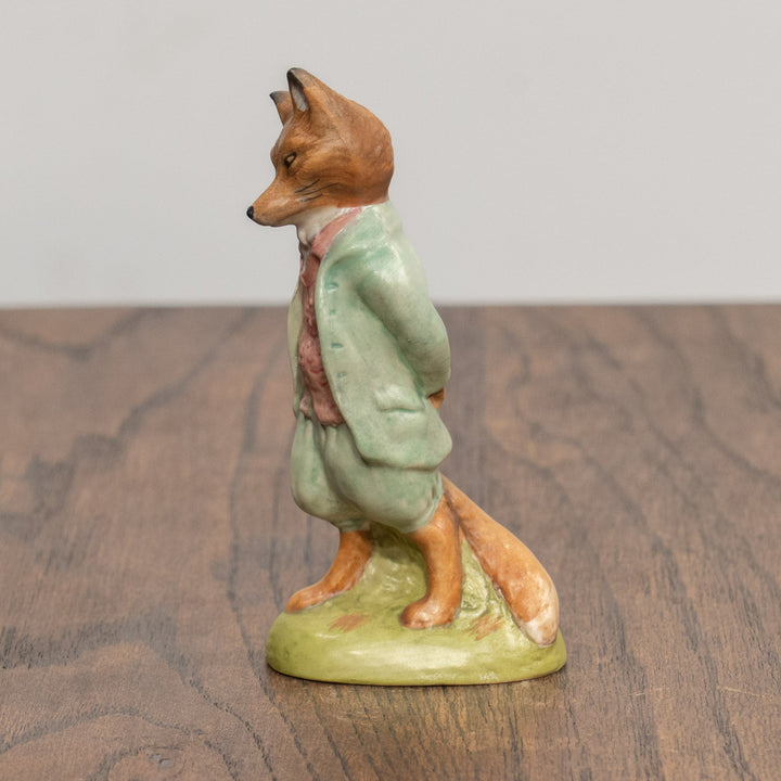 【BESWICK ベスウィック】きつねの紳士 サテンフィニッシュ レアモデル フィギュリン /25L