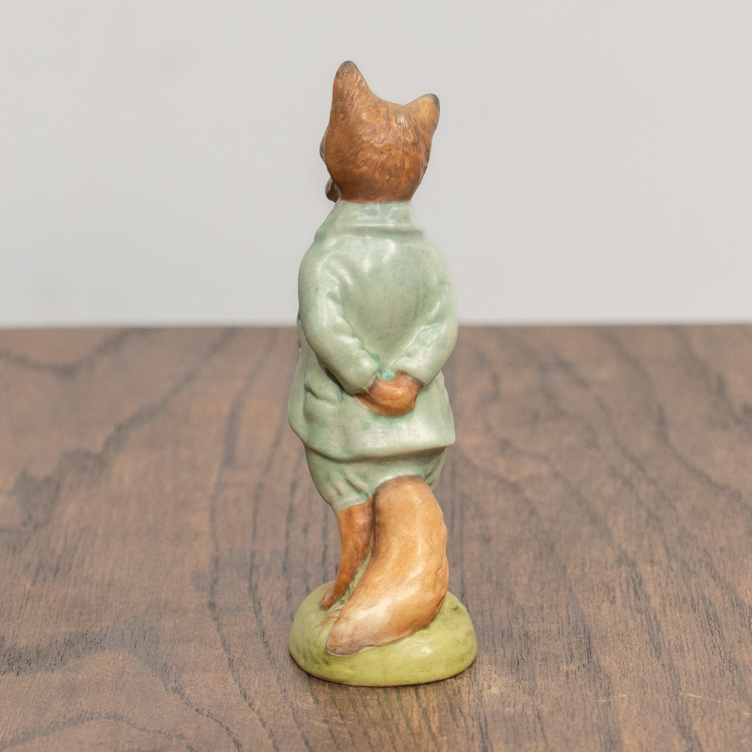 【BESWICK ベスウィック】きつねの紳士 サテンフィニッシュ レアモデル フィギュリン /25L