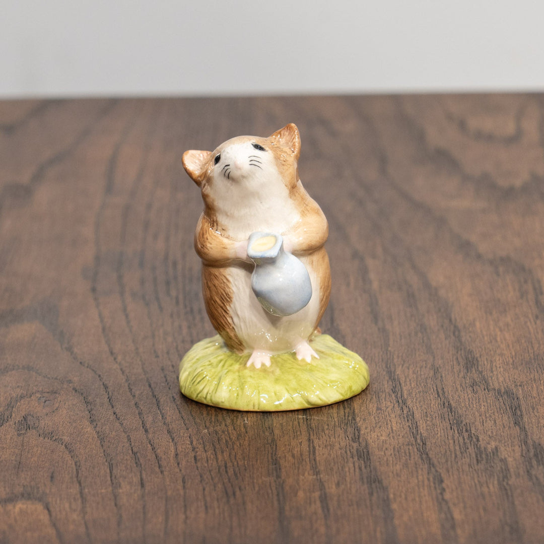 【BESWICK ベスウィック】ミルクを運ぶまちねずみチミー・ウィリー フィギュリン /25L