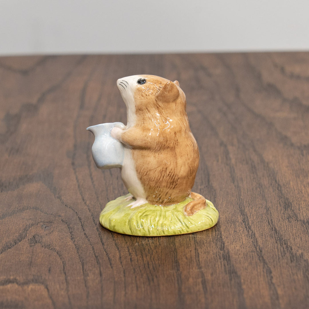 【BESWICK ベスウィック】ミルクを運ぶまちねずみチミー・ウィリー フィギュリン /25L