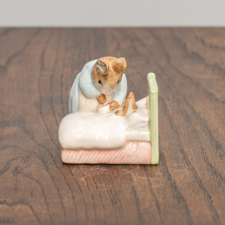 【BESWICK ベスウィック】ベッドの中のピーター フィギュリン /25L