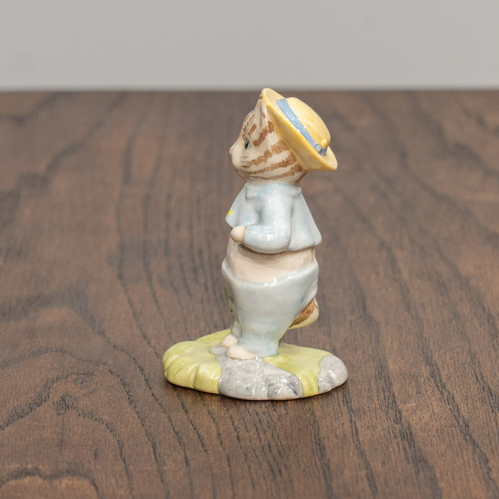 【BESWICK ベスウィック】こねこのトムのおはなし ロックガーデンのこねこのトム フィギュリン /25L