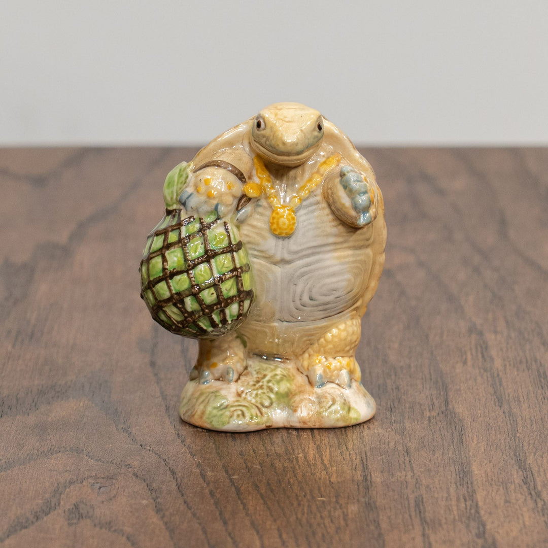【BESWICK ベスウィック】ジェレミー・フィッシャーどんのおはなし カメハメハ・カメ議長 フィギュリン /25L