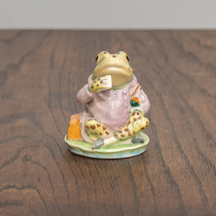 【BESWICK ベスウィック】ジェレミー・フィッシャーどんのおはなし 斑点脚パターン レアモデル フィギュリン /25L