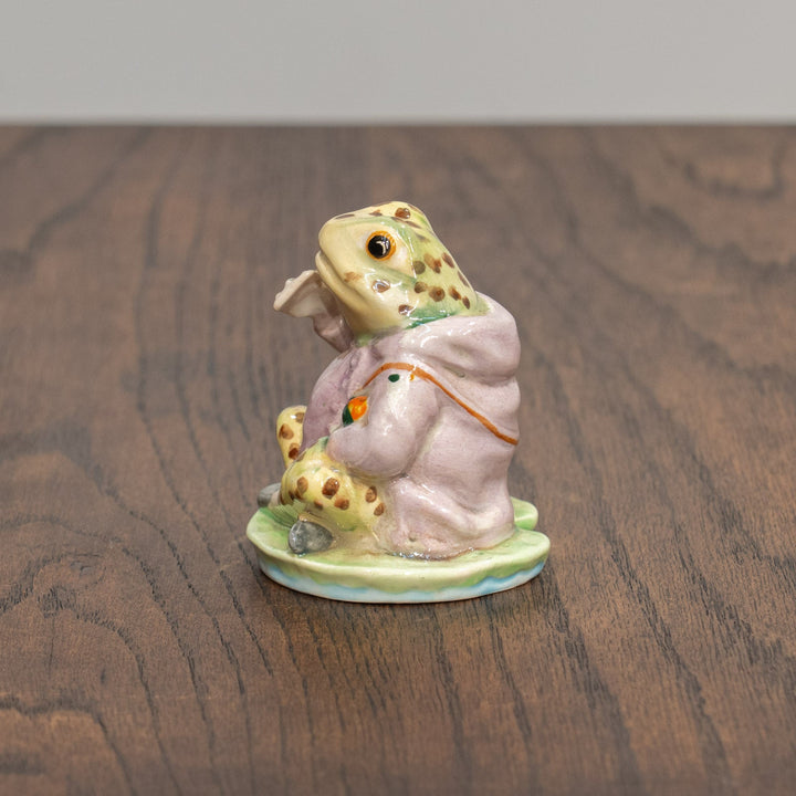 【BESWICK ベスウィック】ジェレミー・フィッシャーどんのおはなし 斑点脚パターン レアモデル フィギュリン /25L