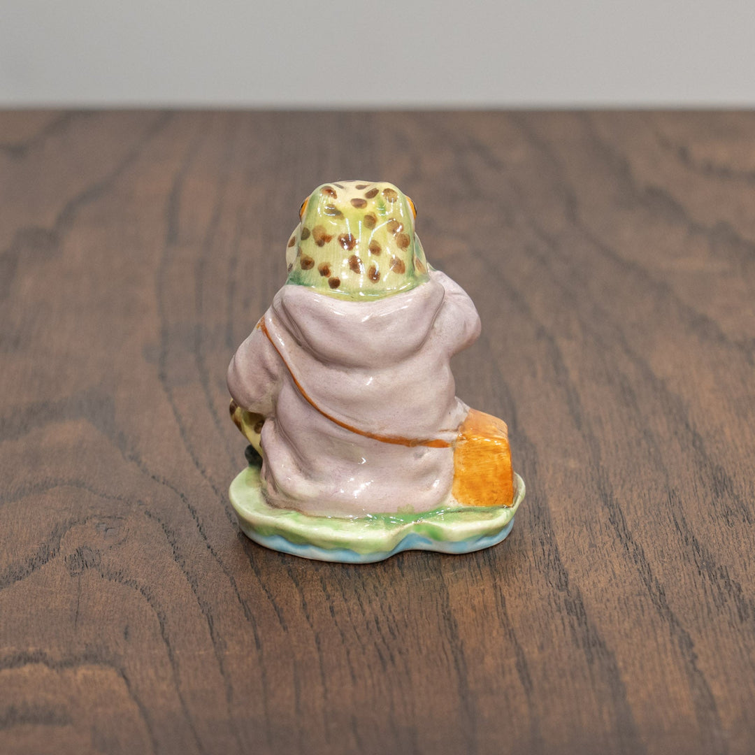 【BESWICK ベスウィック】ジェレミー・フィッシャーどんのおはなし 斑点脚パターン レアモデル フィギュリン /25L