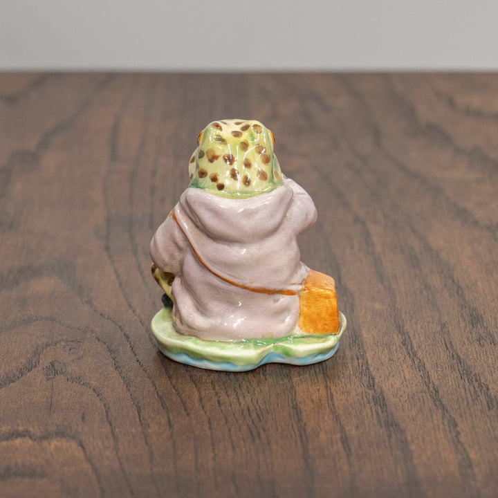【BESWICK ベスウィック】ジェレミー・フィッシャーどんのおはなし 斑点脚パターン レアモデル フィギュリン /25L
