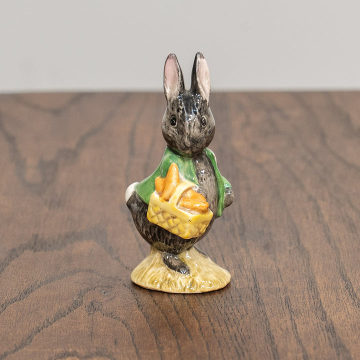 【BESWICK ベスウィック】アプリィ・ダプリィのわらべうた リトル・ブラック・ラビット フィギュリン /25L