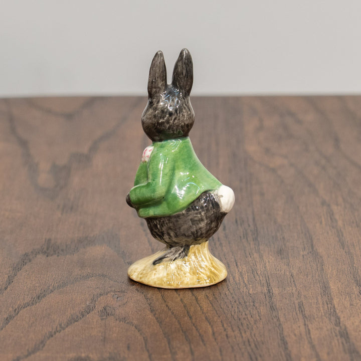 【BESWICK ベスウィック】アプリィ・ダプリィのわらべうた リトル・ブラック・ラビット フィギュリン /25L