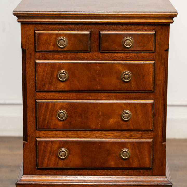 ウォールナット スモール チェストオンチェスト /25L