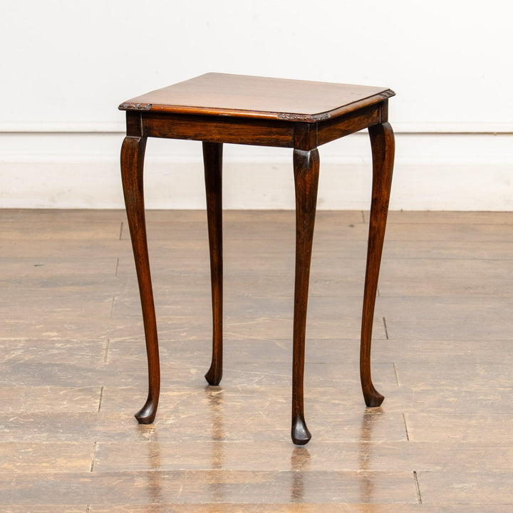 ウォールナット カブリオールレッグ オケージョナルテーブル /25L-1