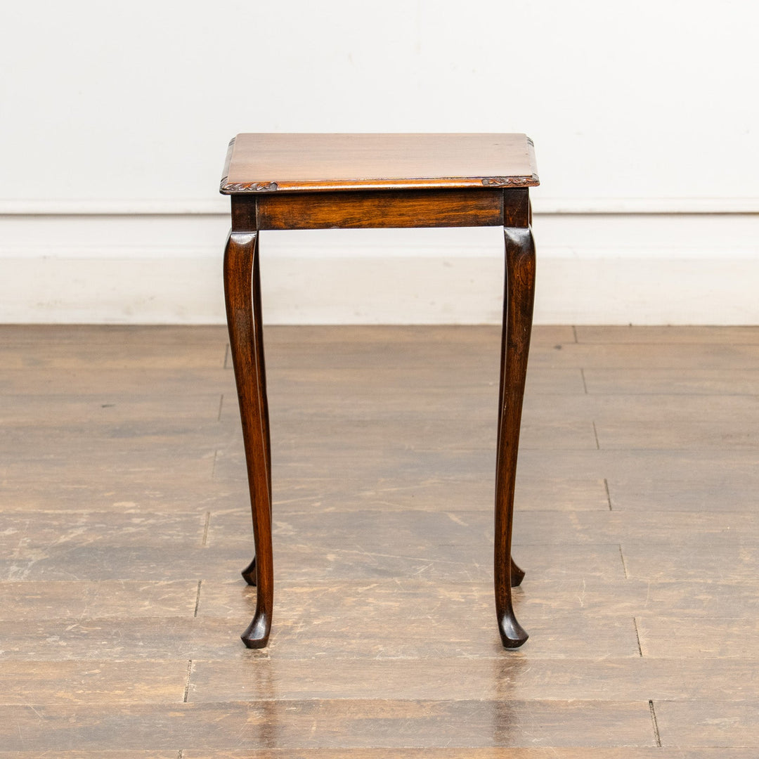 ウォールナット カブリオールレッグ オケージョナルテーブル /25L-1