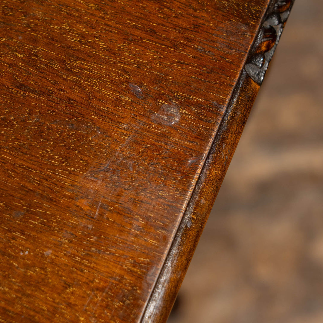 ウォールナット カブリオールレッグ オケージョナルテーブル /25L-1